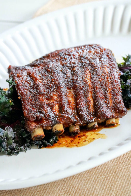 Dry Rub Oven-Baked or Grilled Pork Ribs
