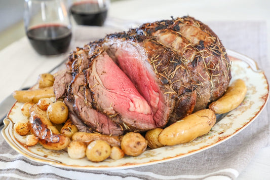 Reverse-Sear Prime Rib of Beef