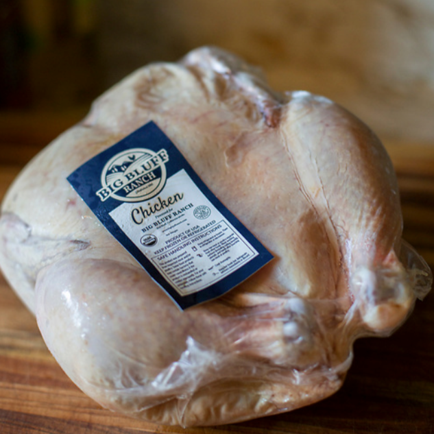 Big Bluff Organic Pasture Raised Chicken