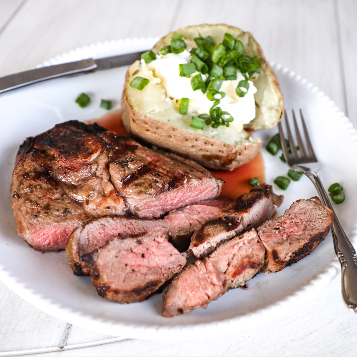 Lamb Leg Steak (Bone-in)