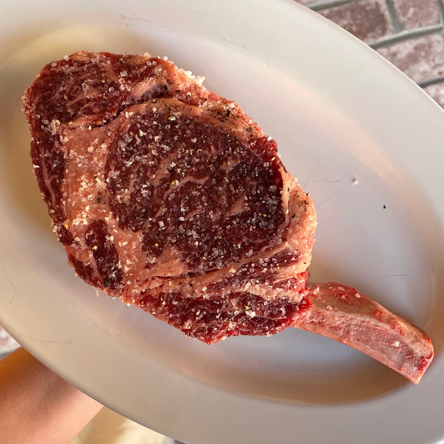 Vaca Vieja Dry-Aged Cowboy Steak