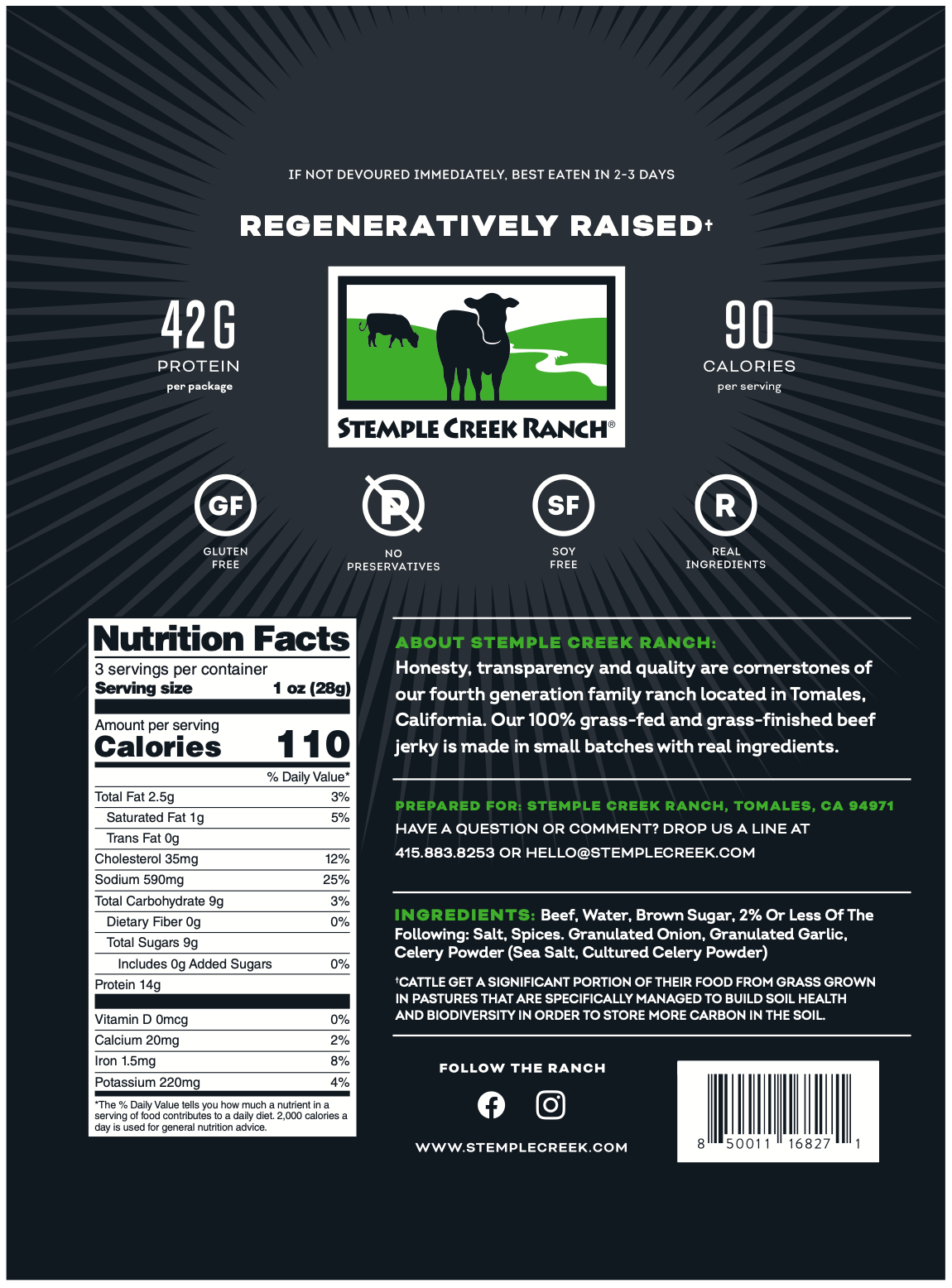 Sweet & Spicy Beef Jerky