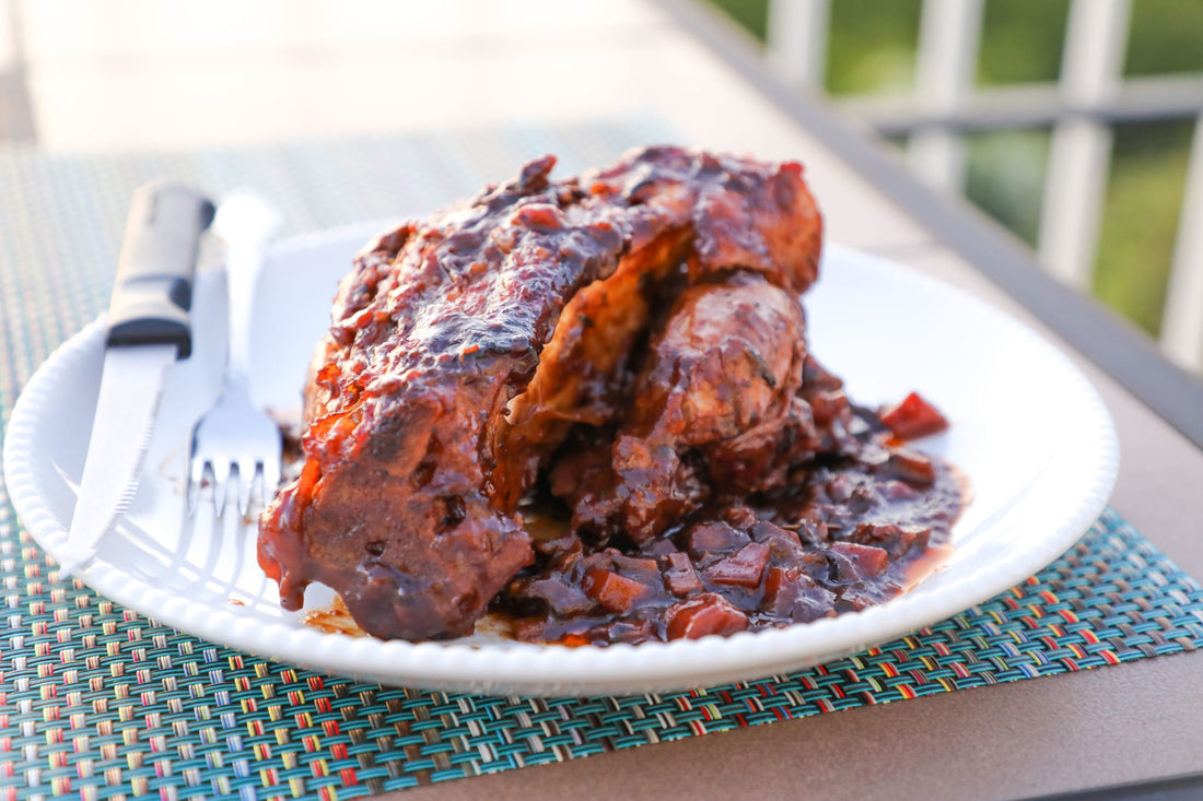 Beer Braised Pork Shank