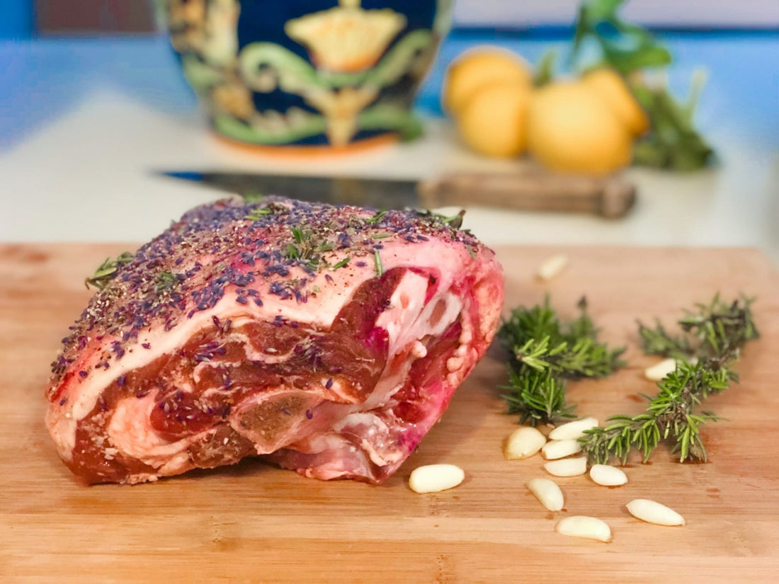 Roast Leg of Lamb with French Herbs