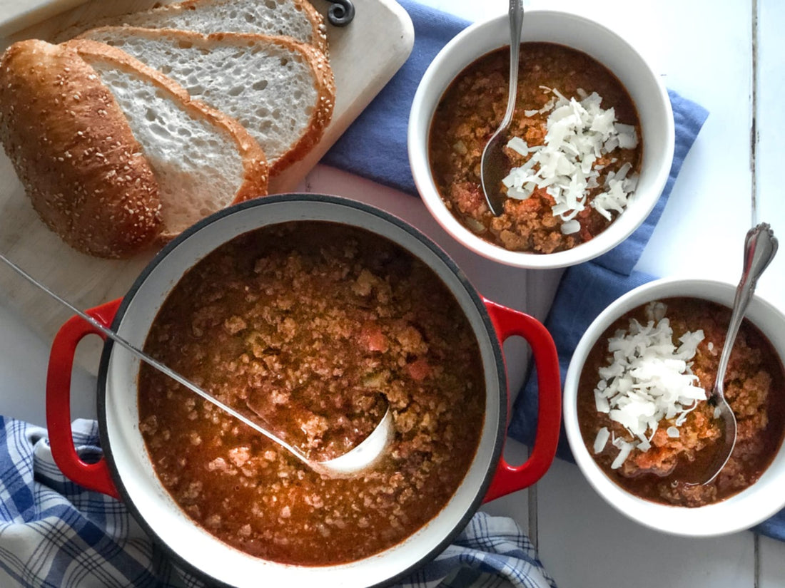 Grass Fed Beef Chili!