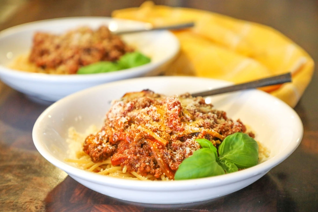 30 Minute Fast & Easy Meal Planner: Ground Beef Spaghetti Sauce