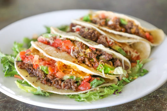 30 Minute Fast & Easy Meal Planner: Ground Beef Soft Tacos