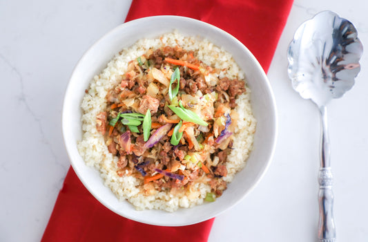 30 Minute Meals: Asian Ground Pork Bowl