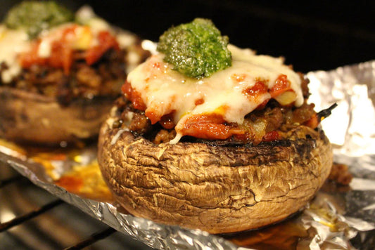30-Minute Meals: Keto Stuffed Portobello Mushrooms