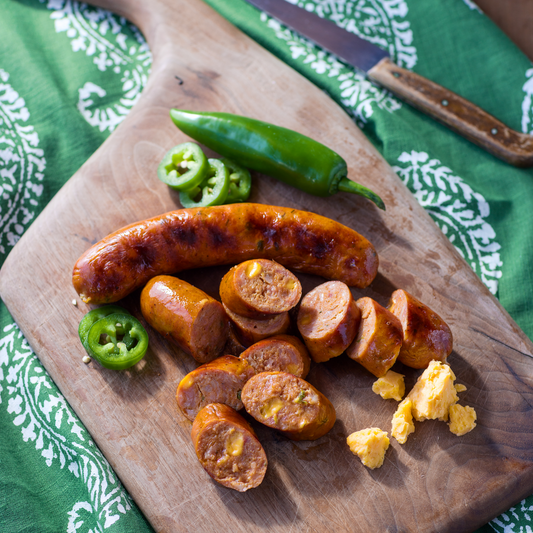 Smoked Pork Jalapeno & Cheddar Sausage