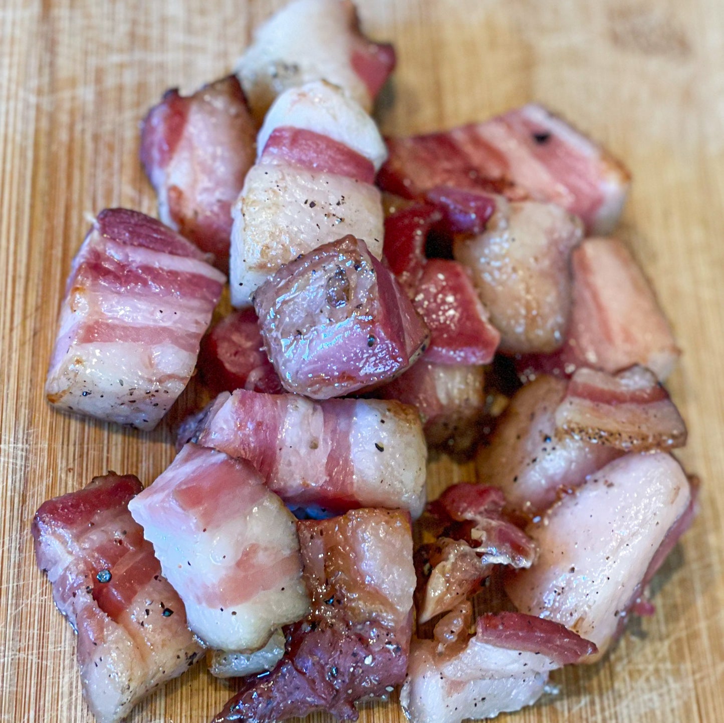 Sugar Free Smoked Uncured Bacon Ends